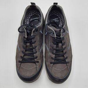 Dansko Men's Gray Lace-Up Casual Sneakers
